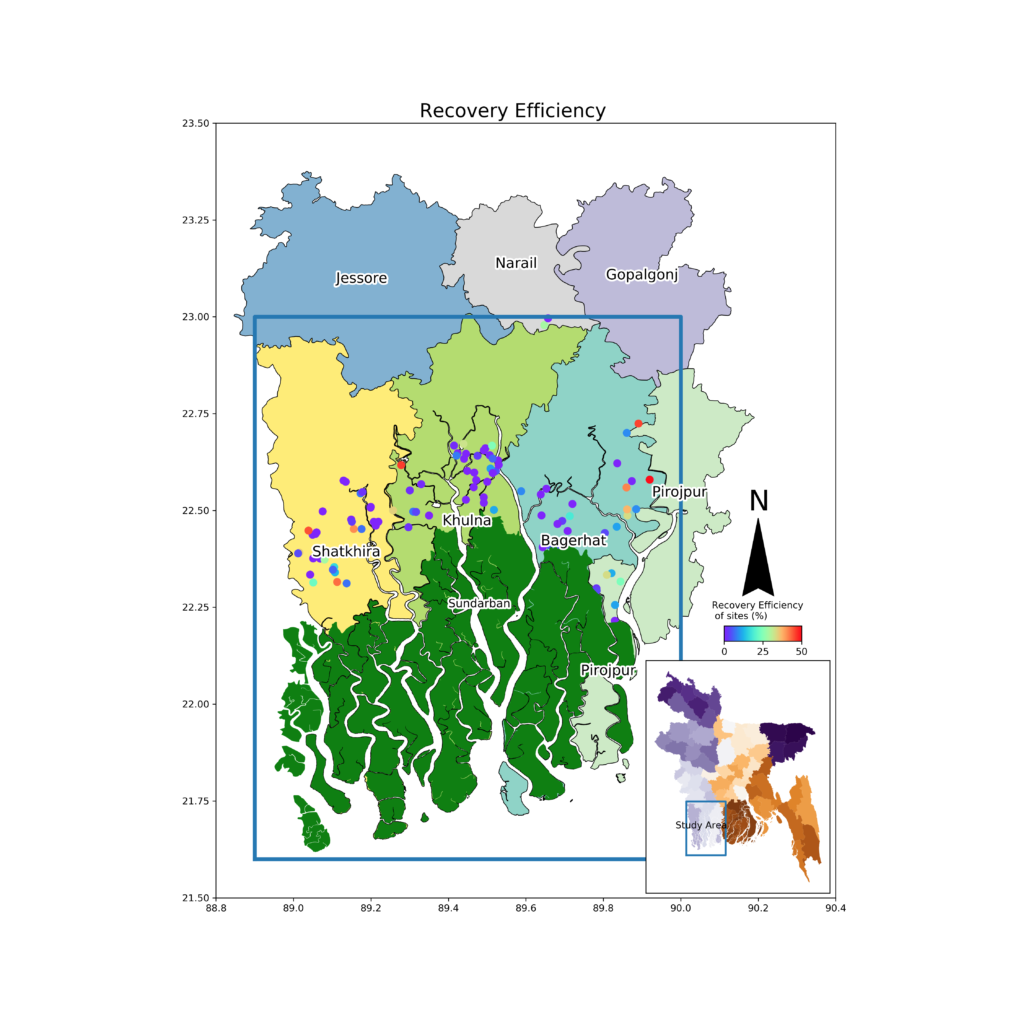 Geospatial data mapping with python - Mohammad Imran Hasan