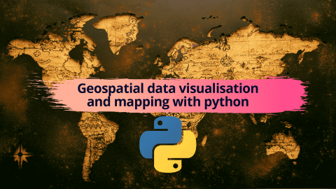 Geospatial data visualisation and mapping with python
