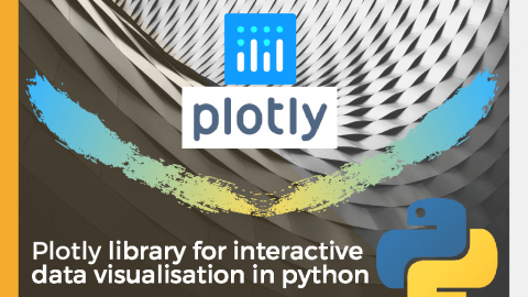 Plotly library for interactive data visualisation